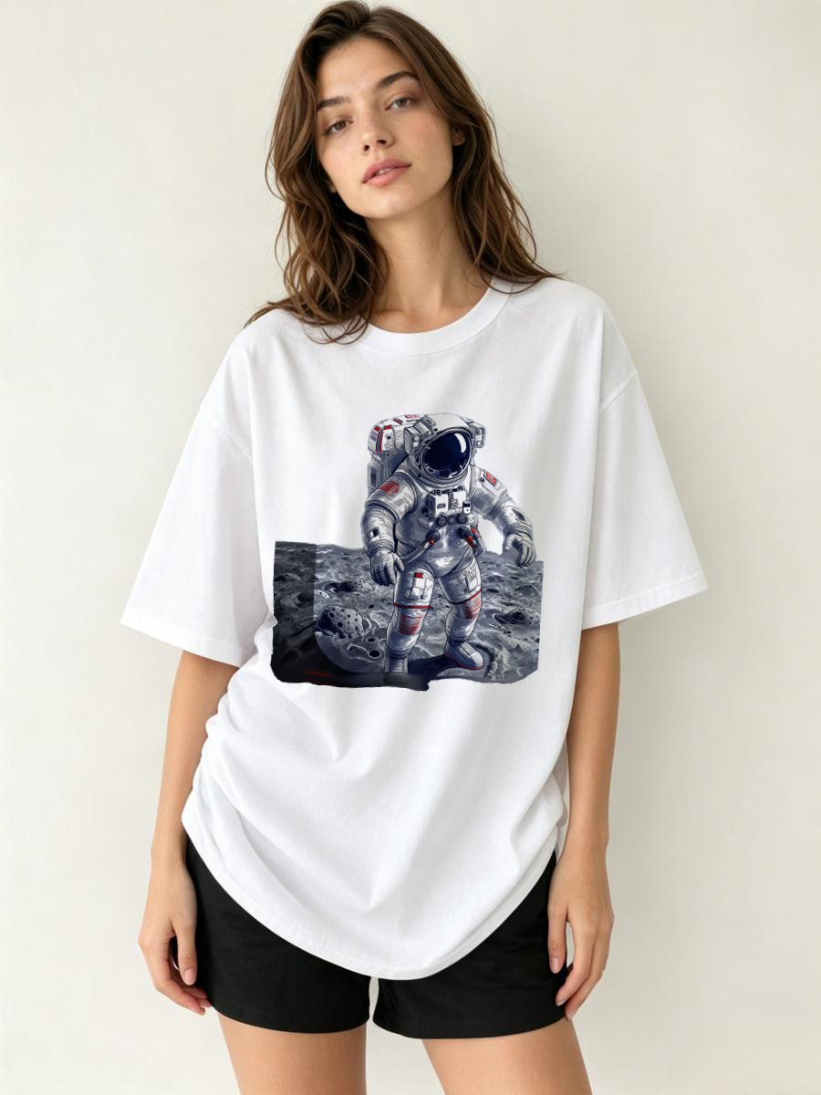Outdoor Adventure Logo - เสื้อยืดฤดูใบไม้ร่วง สร้างแรงบันดาลใจให้กับการผจญภัยกลางแจ้ง เดินป่า ฝึกซ้อมกีฬา ออกกำลังกาย วิ่ง