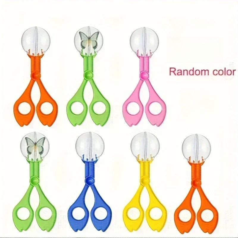 Outdoor Adventure Toys For Kids - กรรไกรจับแมลงลูกปัดหลากสีขนาดใหญ่ ของเล่นจับแมลงสำหรับเด็กผจญภัยกลางแจ้ง พร้อมดีไซน์ลูกปัดฟองสบู่