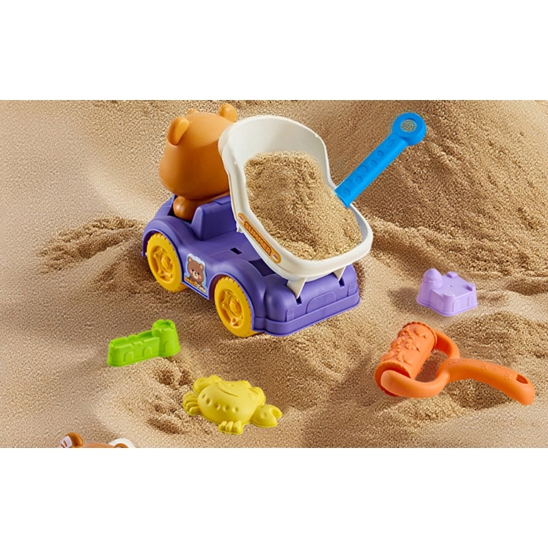 Outdoor Adventure Toys For Kids - ของเล่นชายหาดทรายสำหรับเด็กสีสันสดใส 1 ชุดเหมาะสำหรับการผจญภัยกลางแจ้งในฤดูร้อน 15UB