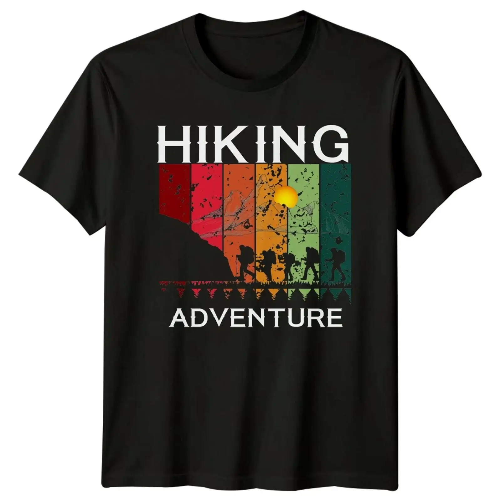 Outdoor Adventure Images - เสื้อยืดผจญภัยเดินป่า ปีนเขา กิจกรรมกลางแจ้ง ของขวัญวันเกิดสำหรับเขาและเธอ รูปภาพที่ 1