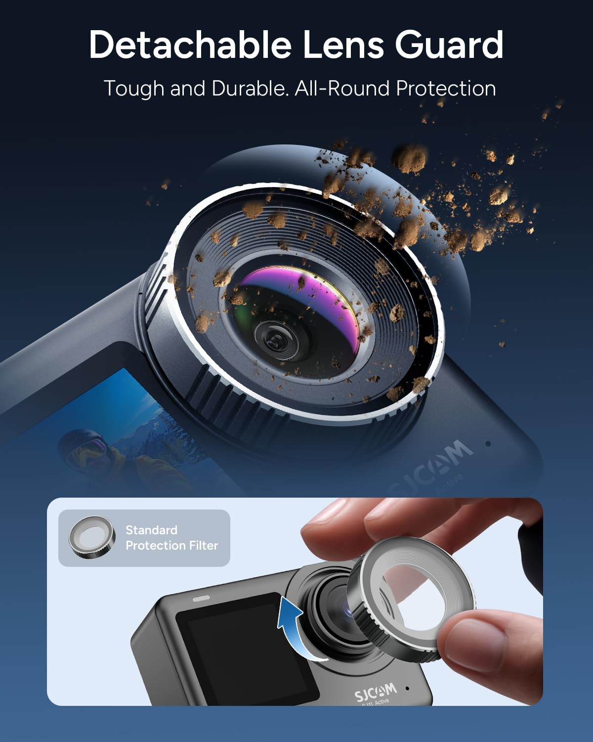 กล้องแอคชั่น 4K รุ่น SJCAM SJ1 - Outdoor Adventure Images บทวิจารณ์และราคา