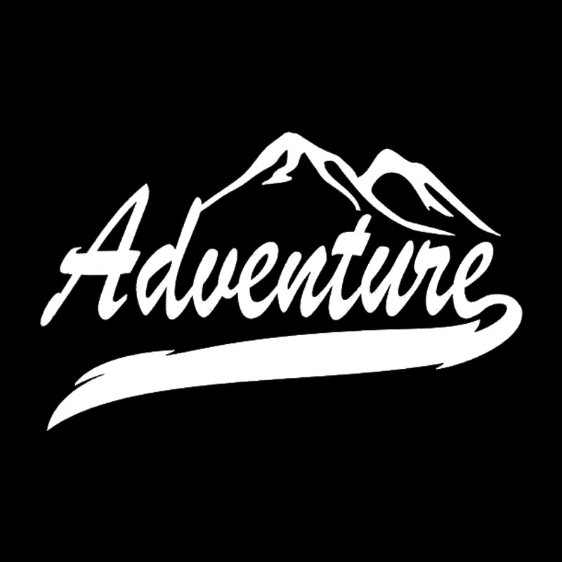 สติ๊กเกอร์รถตลกผจญภัย Camping  - Outdoor Adventure Words บทวิจารณ์และราคา