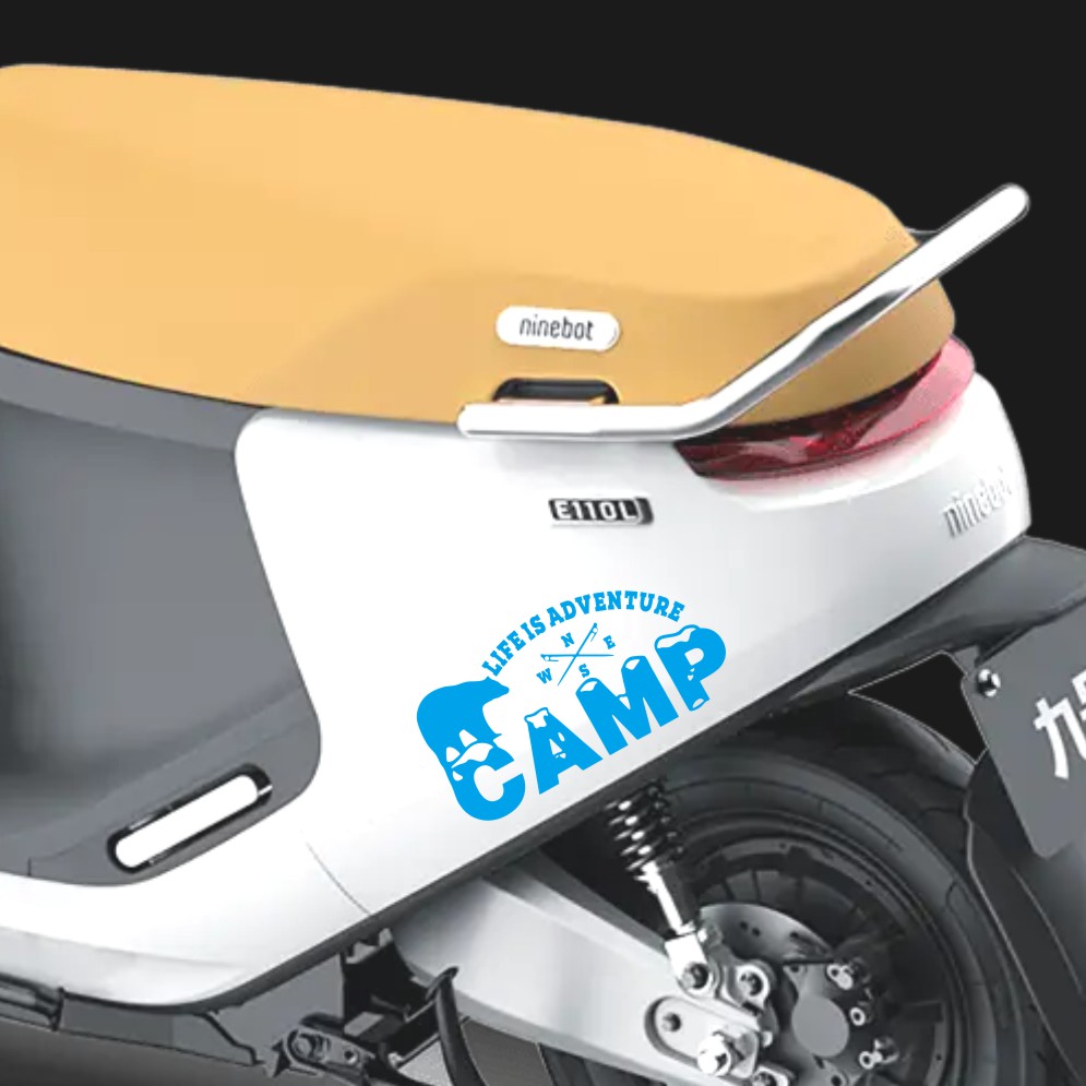 สติกเกอร์ติดรถแคมป์ปิ้งออฟโรด  - Outdoor Adventure Words บทวิจารณ์และราคา