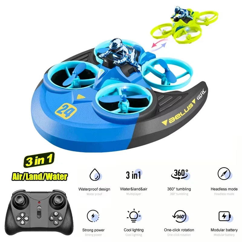 รถบังคับวิทยุ 3-in-1 บินได้ บิ - Outdoor Adventure Toys For Kids บทวิจารณ์และราคา