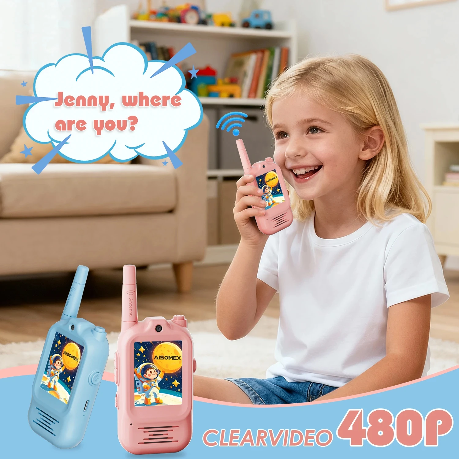 วอล์คกี้ทอล์คกี้สำหรับเด็ก 2 ช - Outdoor Adventure Toys For Kids บทวิจารณ์และราคา