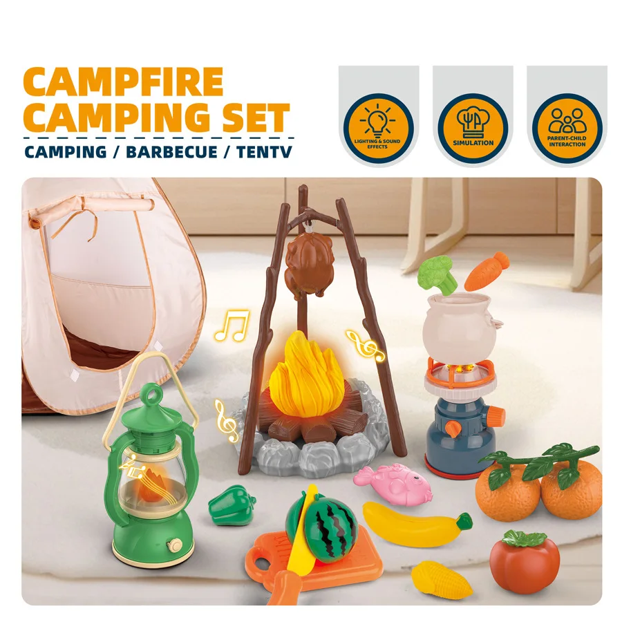 ชุดเต็นท์แคมป์ปิ้งสำหรับเด็ก จ - Outdoor Adventure Toys For Kids บทวิจารณ์และราคา