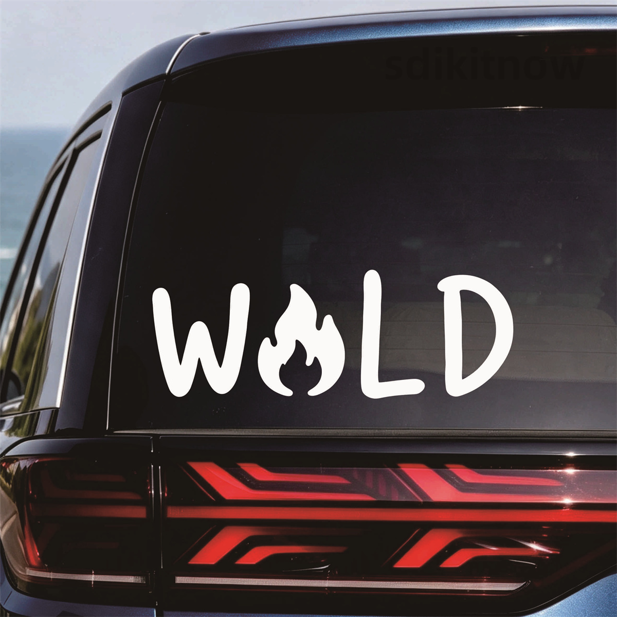 สติ๊กเกอร์ไวนิลลายแคมป์ปิ้งกลา - Outdoor Adventure Words บทวิจารณ์และราคา