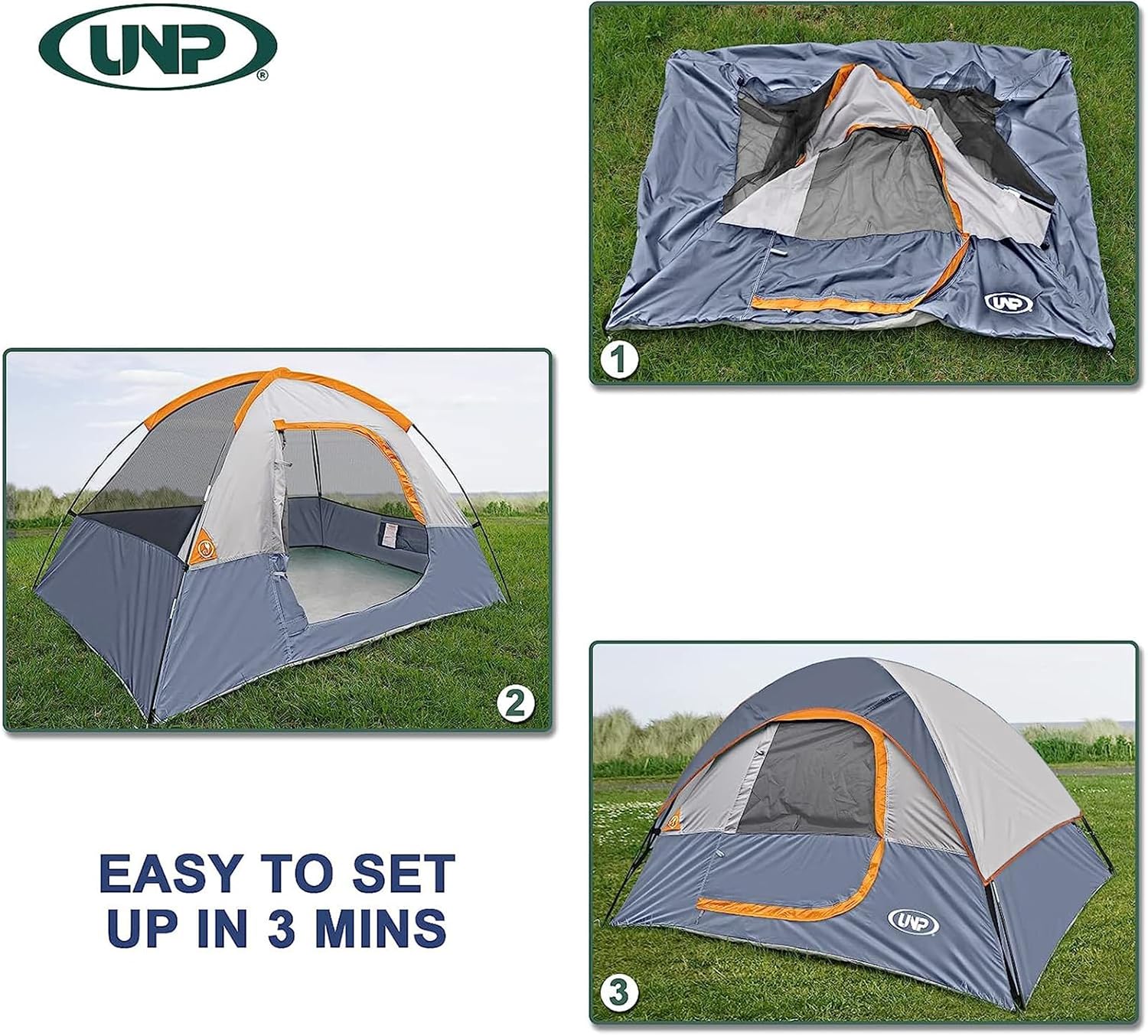 เต็นท์โดมกันน้ำกันลมสำหรับ 2-4 - Outdoor Adventure Dome Shelter บทวิจารณ์และราคา