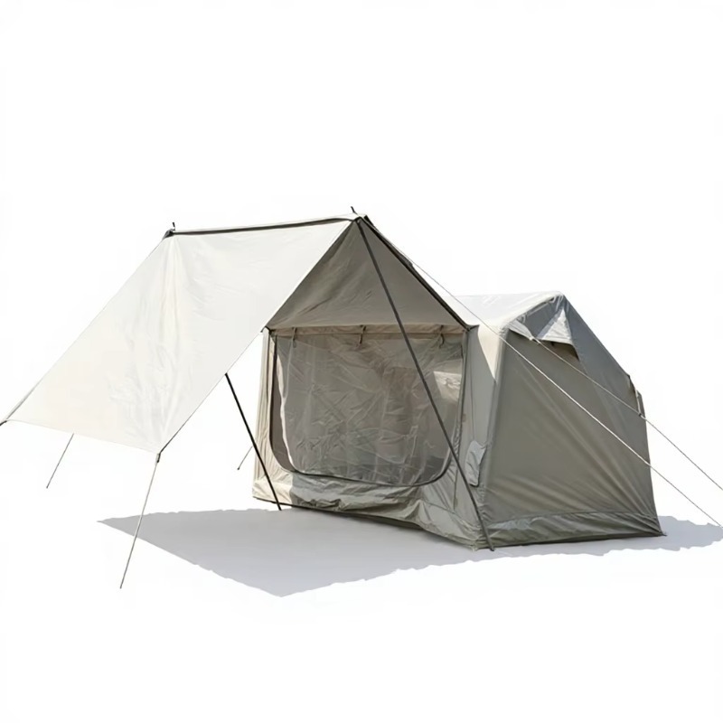 เต็นท์เป่าลมสำหรับครอบครัวขนาด - Outdoor Adventure Logo บทวิจารณ์และราคา